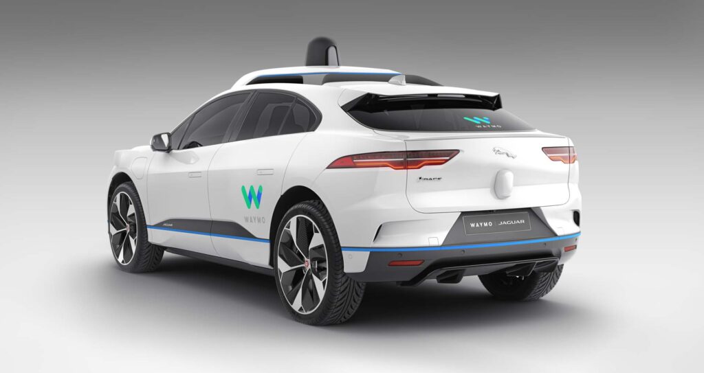 Waymo self-driving Jaguar I-Pace
